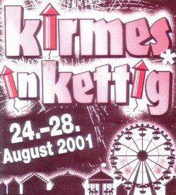 Kirmes in Kettig vom 24. – 28. August 2001