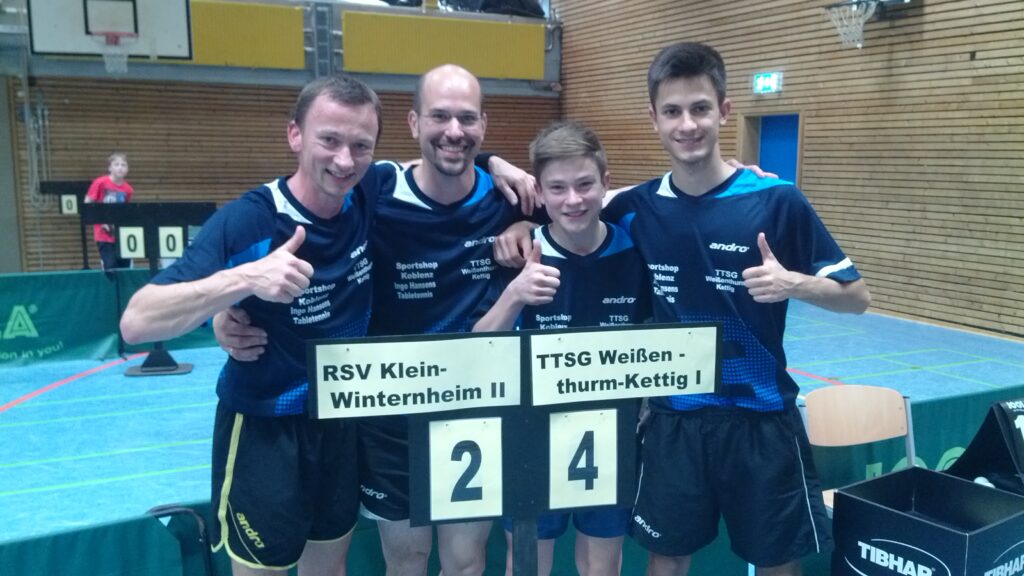 TTSG Weißenthurm-Kettig bei Deutschen Pokalmeisterschaften