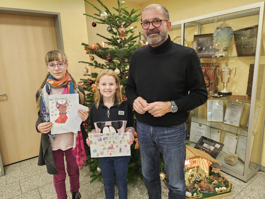 Malwettbewerb für die Gestaltung der Weihnachtskarte für den Bürgermeister der Ortsgemeinde Kettig